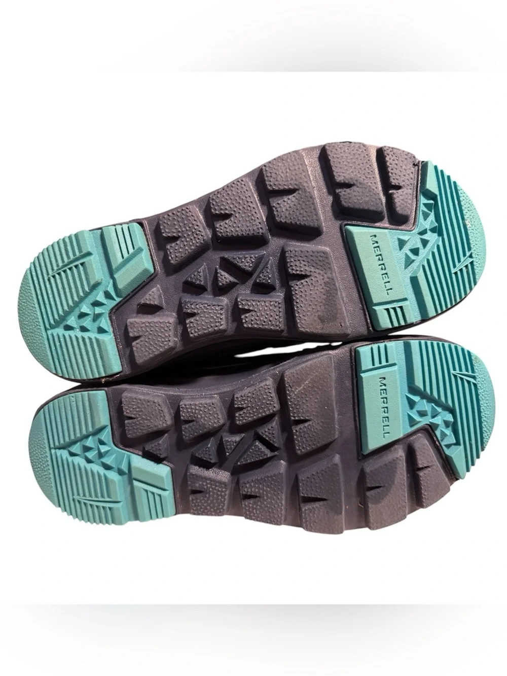 Merrell Kids Snow Quest Warm Turquoise and Black Insulated Winter Boots - 4